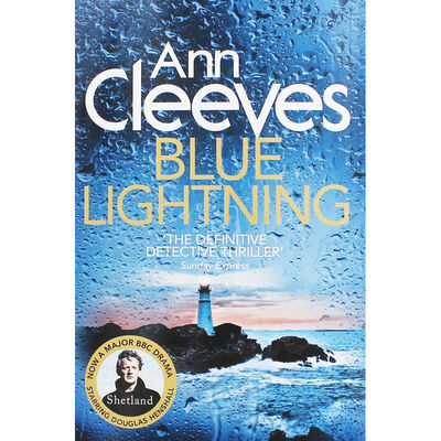 Front cover of Blue Lightning by Ann Cleeves